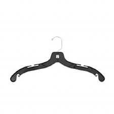 Top Hanger with Black Hook-Black-17" (5400BB-N)