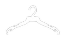 Top Heavy Hanger-16"-500/EA (CH94)