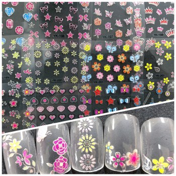 Large Sticker Sheet YK195-206