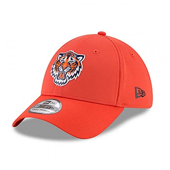 Detroit Tigers New Era On-field Prolight Batting Practice 39Thirty Small-Medium Orange 2018