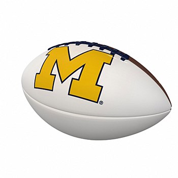 Michigan Wolverines Ball Official-Size Autograph Football