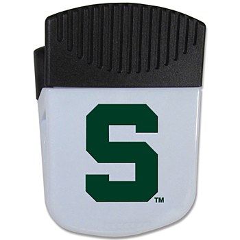 Michigan State Spartans Kitchen Bottle Opener Magnet Chip Clip