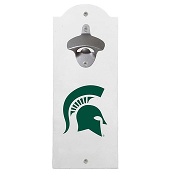 Michigan State Spartans Bottle Opener Wall Mounted
