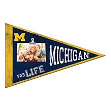 Michigan Wolverines Photo Frame Pennant Clip-It