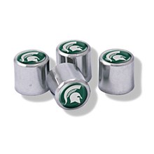 Michigan State Spartans Auto Valve Stem Caps