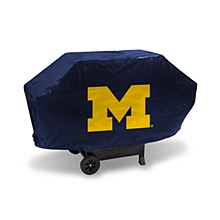 Michigan Wolverines Barbeque Grill Cover Deluxe