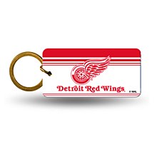 Detroit Red Wings Keychain Crystal View