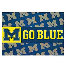 Michigan Wolverines Greeting Card "Blank On the Inside"