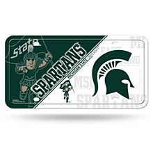 Michigan State Spartans Auto License Plate Metal Tag
