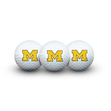 Michigan Wolverines Golf Balls 3-Pack