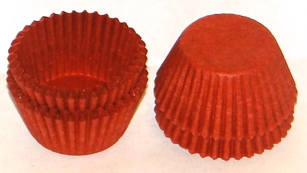 #4 Red Candy Cups 80/pkg