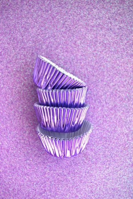 FOX RUN  Baking Cups Light Purple 32ct