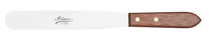 ATECO Spatula Straight Wood Handle