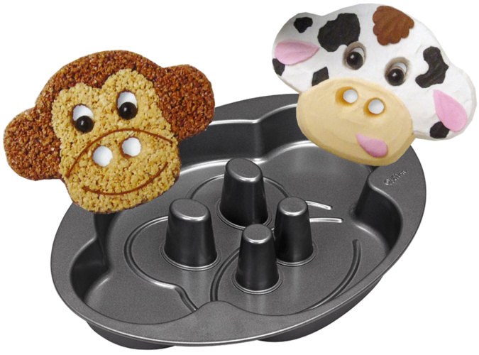 monkey cake pan