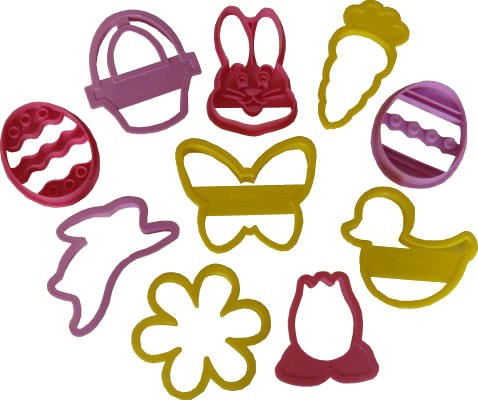 Wilton Easter Egg Canister Cutter Set