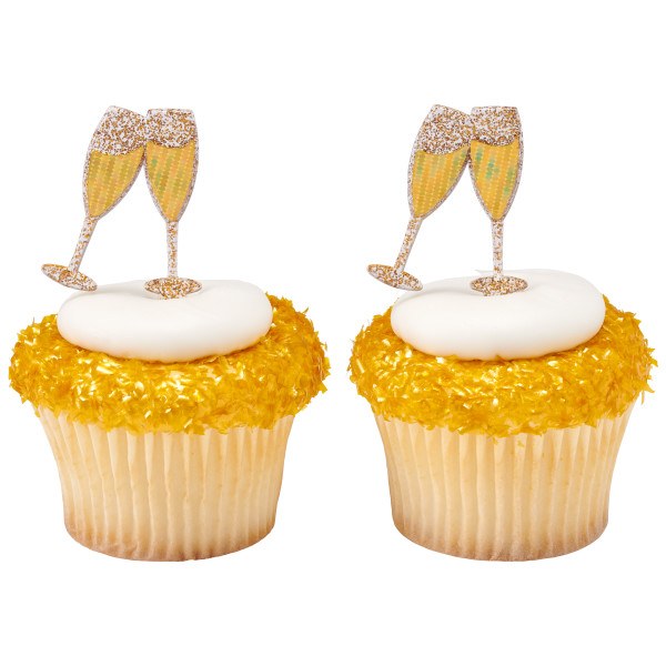 Toasting Glasses Pics 6ct