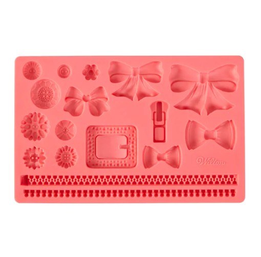 WILTON Silicone Bow Mold