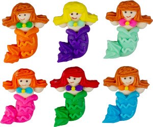 Mini Mermaids Asst 6pk