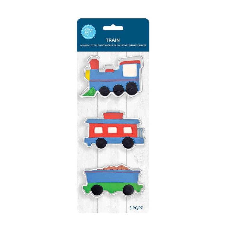 Train 3pc Cookie Cutter