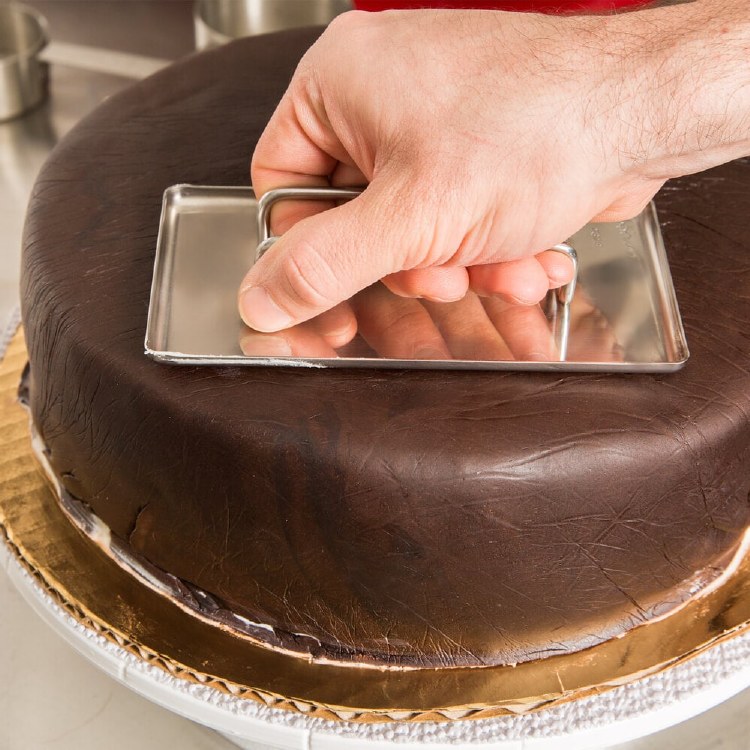 ATECO Stainless Steel Fondant Smooth
