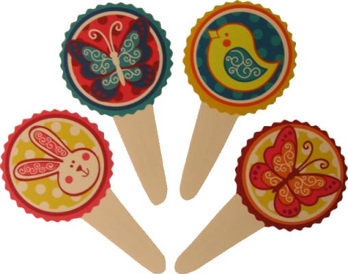 2 1/2’ Easter Flexi Picks/12