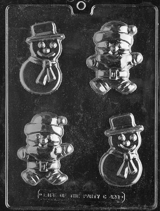 Life of the Party Snowman - Santa