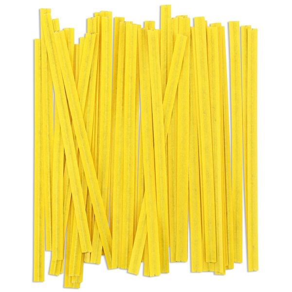 Twist Ties: Yellow/100 Pkg