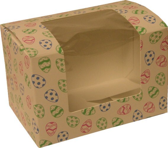 1 Lb Foil Eggs Window Box