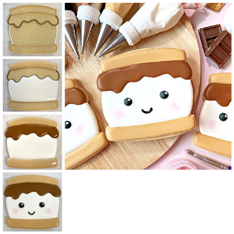American Tradition Cookie Cutters 3.5&quot; S'more Cookie Cutter