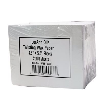 Twisting Wax Paper/2000 Pk