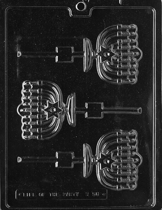 Life of the Party Menorah Lolly