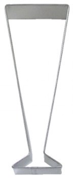 R &amp; M International Metal Cutter: Champagne Glass