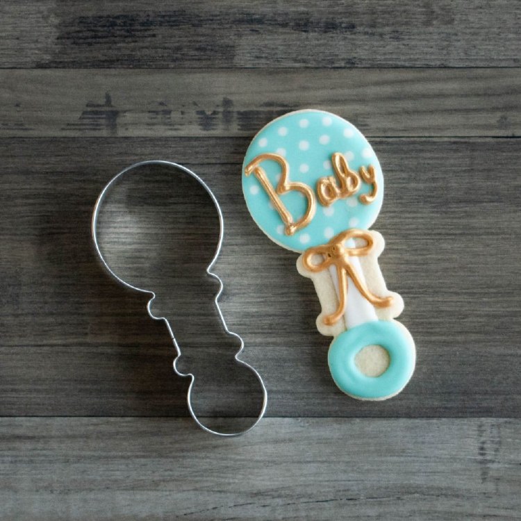 R &amp; M International Metal Cutter: Baby Rattle