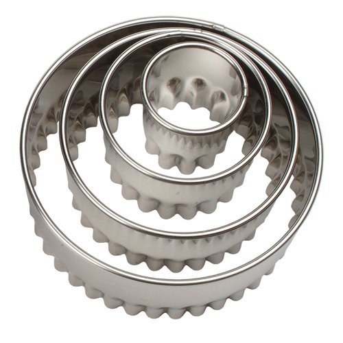 ATECO Round Cutter Fluted Edge 1 1/2