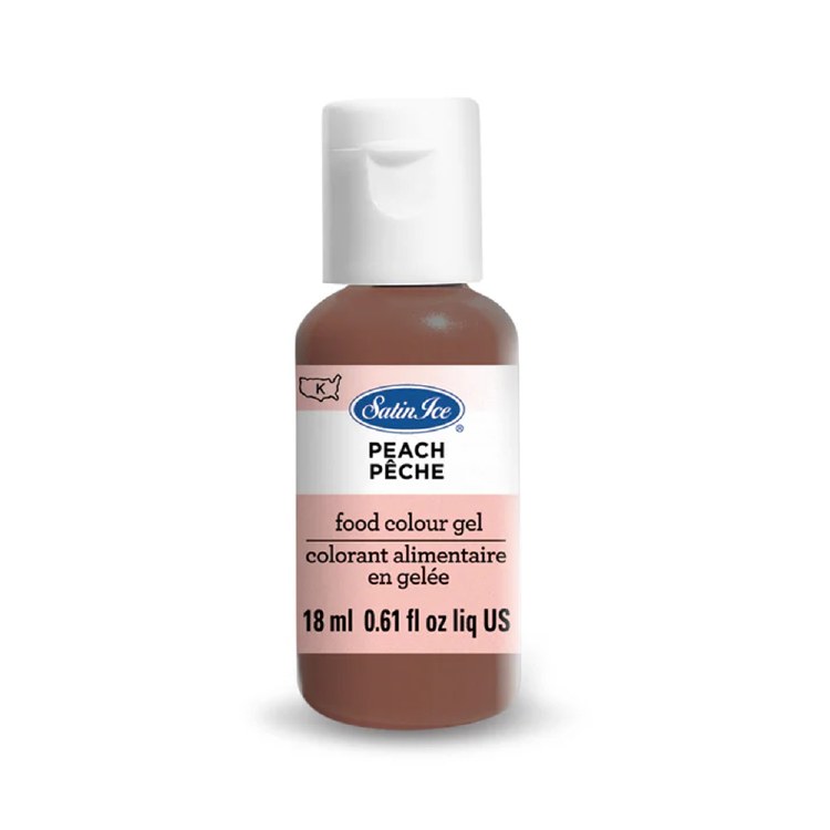 Satin Ice Peach Gel Color