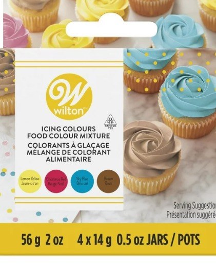 Wilton Wilton Primary Colors 4pc