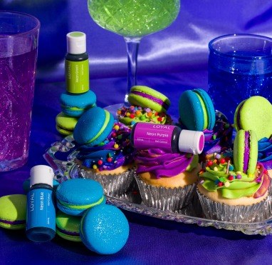 Loyal Gel Food Color Cool Neons