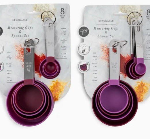 Core Home Measuring Cups &amp; Spoons Set