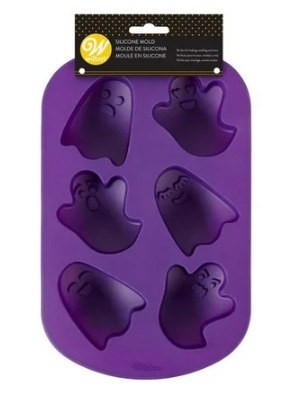 Wilton Silicone Mold 6 Cavity Ghost