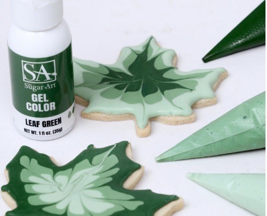 Sugar Art Sugar Art Leaf Green