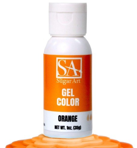 Sugar Art Sugar Art Orange Gel