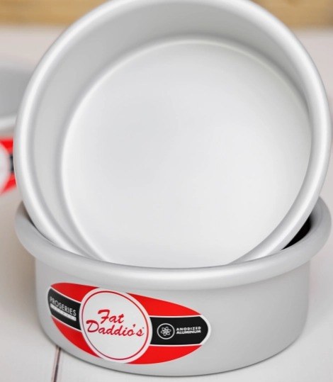 Fat Daddio Round Layer Cake Pan 8x3 In