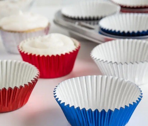 FOX RUN Patriotic Foil Cups 50ct