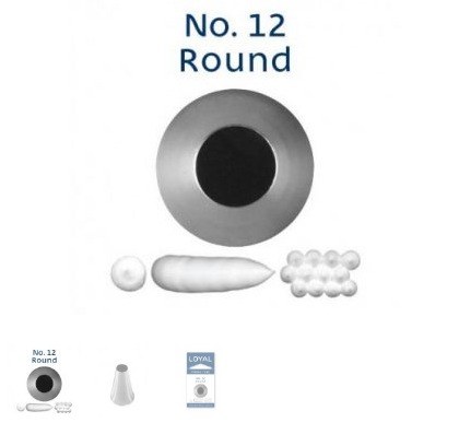 LOYAL Piping Tip  No. 12 Round