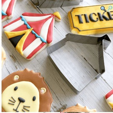 R &amp; M International Circus Tent Cookie Cutter