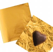 3x3 Gold Foil 125pk