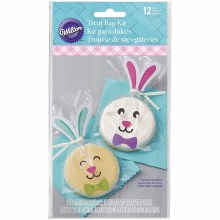 Wilton Treat Bag With Bunnystickers