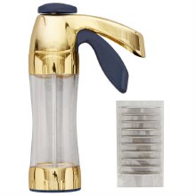 Wilton Blue Gold Cookie Press