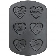 Wilton 6 Cavity Heart Cookies
