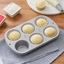 Wilton Muffin Pan 6 Cup Non Stick